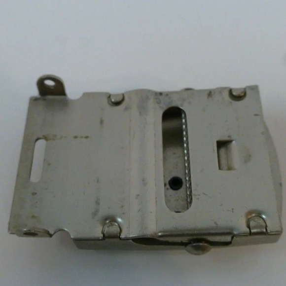 Hickok  Belt Buckle w/ Box Brass GA + US Navy Silvertone Buckle - Picture 6 of 11